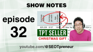 TPT Seller Christmas Gift – Strategy Friend – Episode 32