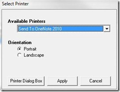 select-printer